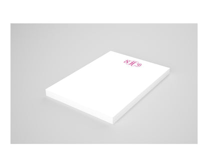 Monogram Notepad - Gallery360 Designs