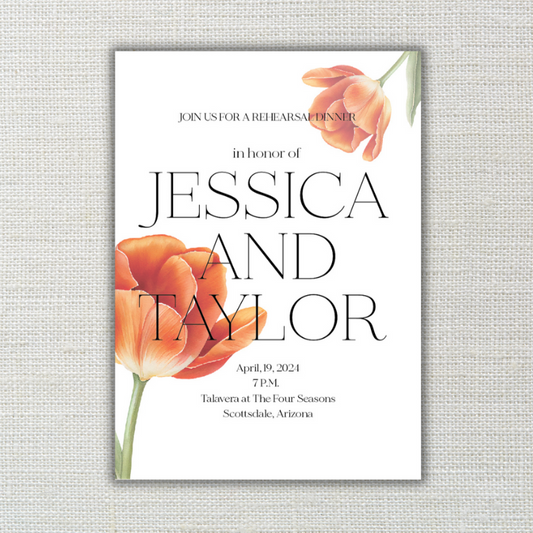 Floral Invitations for Weddings, Parties, and Celebrations