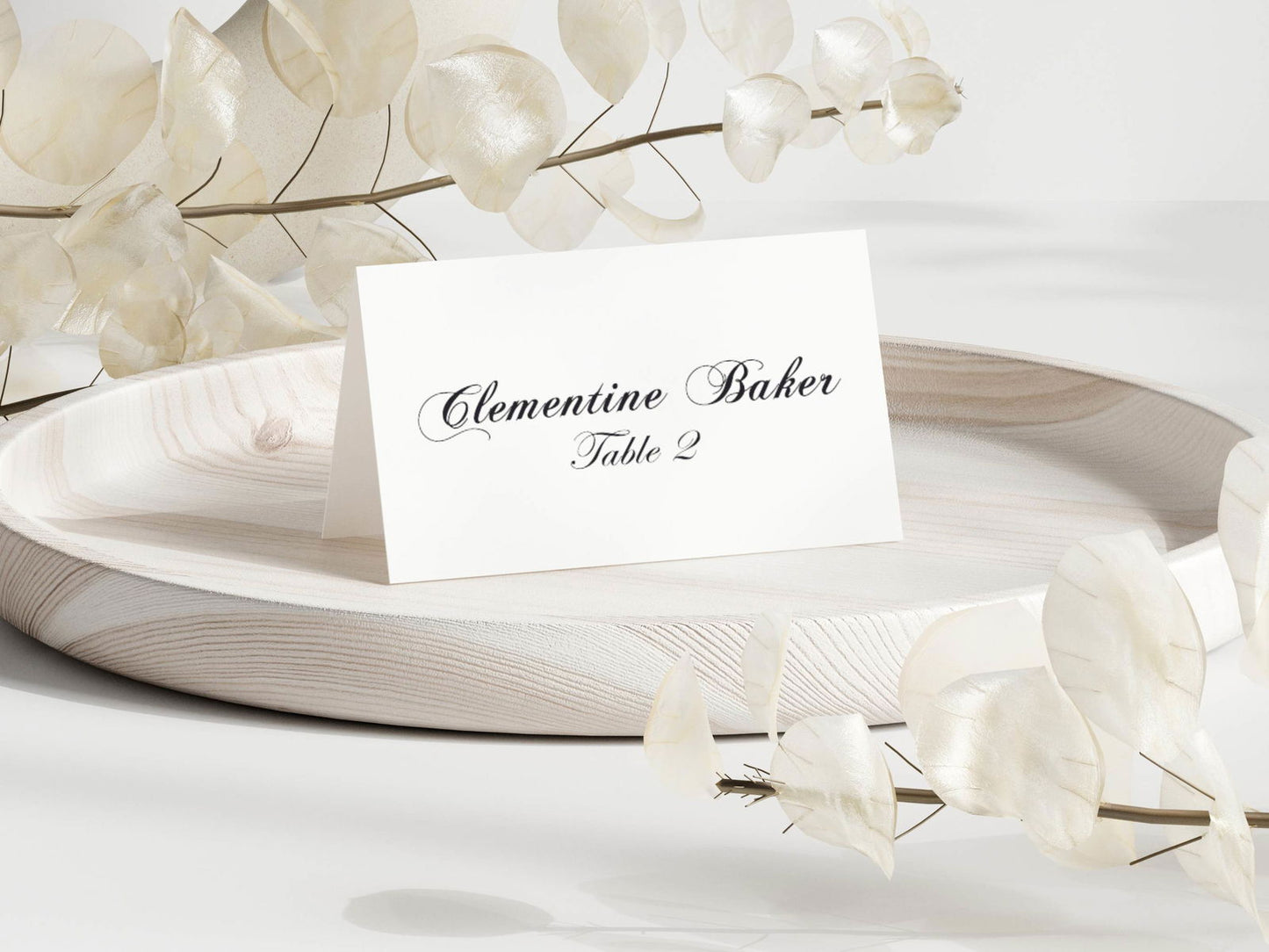 Personalized Wedding Place Cards - Gallery360 Designs