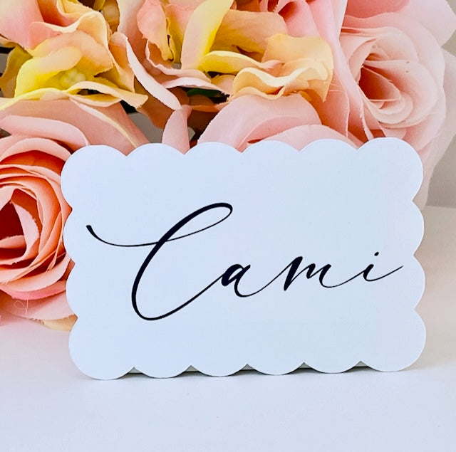 Place Cards & Escort Cards