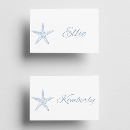 Starfish Place Cards, Set of 10