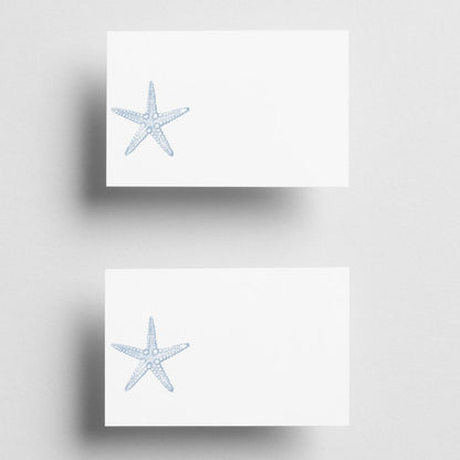 Starfish Place Cards, Set of 10