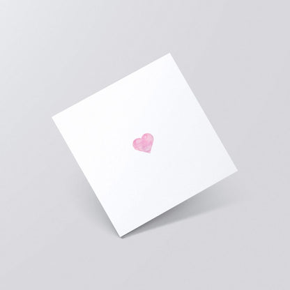 Heart Greeting Card, Personalized Greeting Card ( 5 x 5) Gallery360 Designs