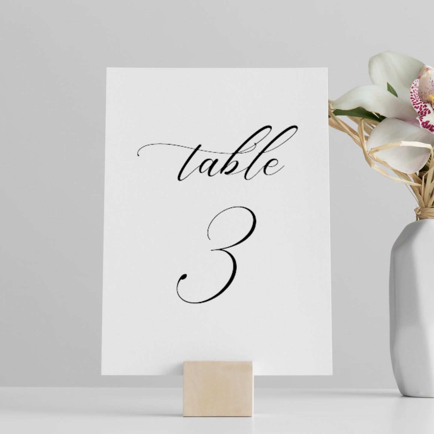 Wedding Table Numbers