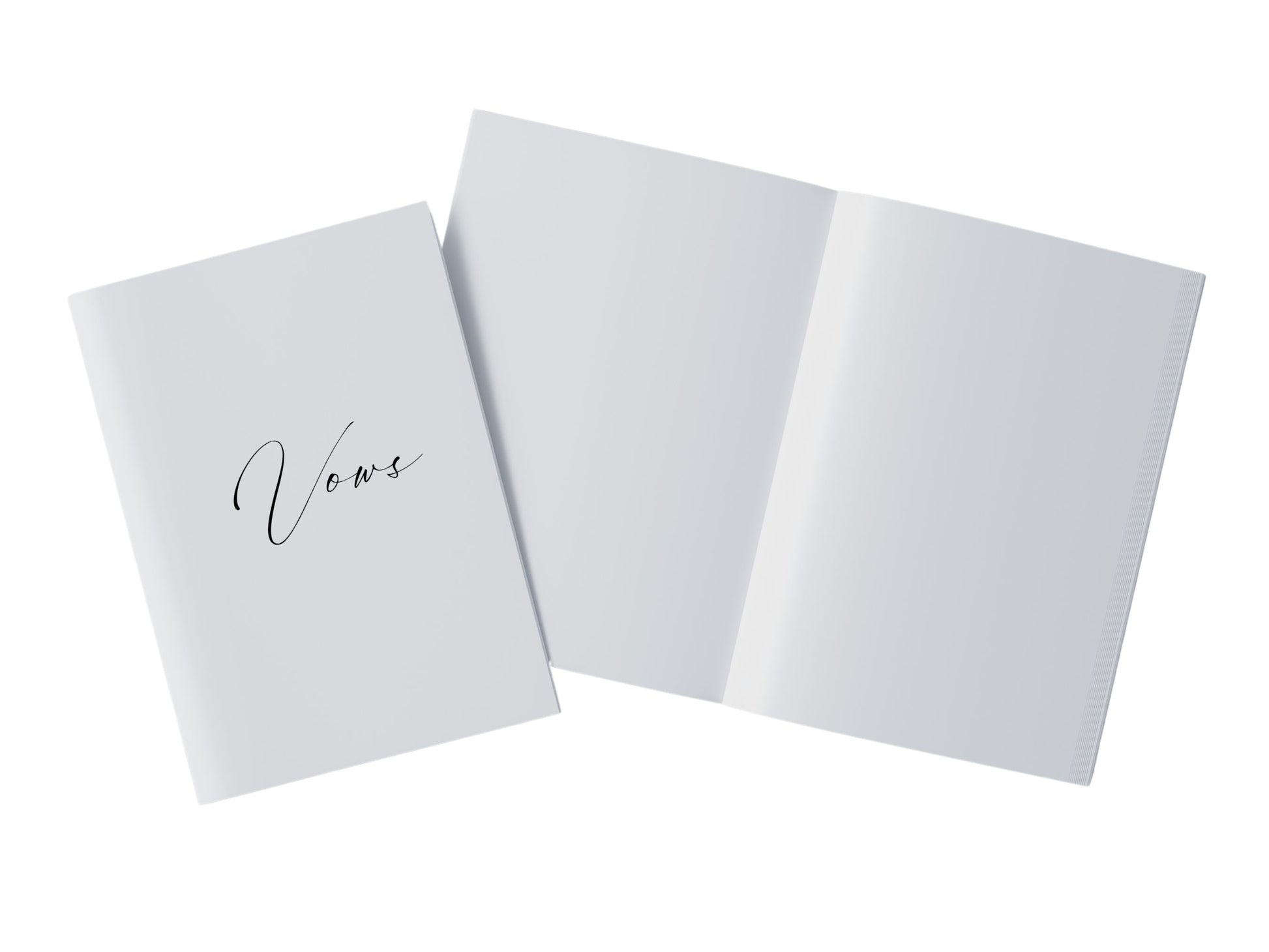 Wedding Vow Books, Set of 2 -  - Gallery360 Designs