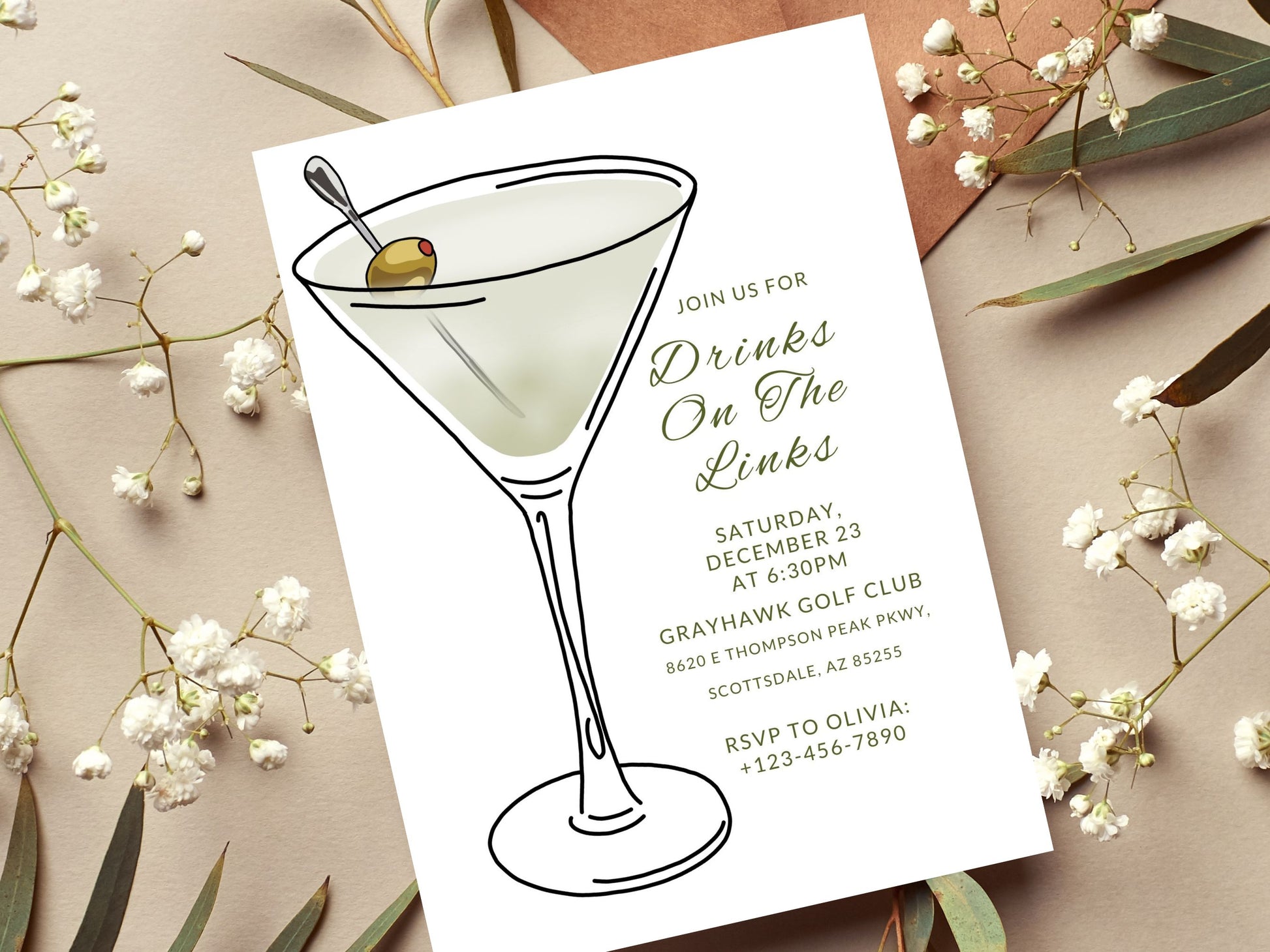 Golf Themed Party Invitation Gallery360 Designs