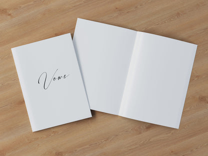 Wedding Vow Books, Set of 2 -  - Gallery360 Designs