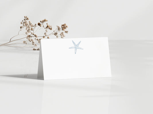 Personalized Starfish Place Cards