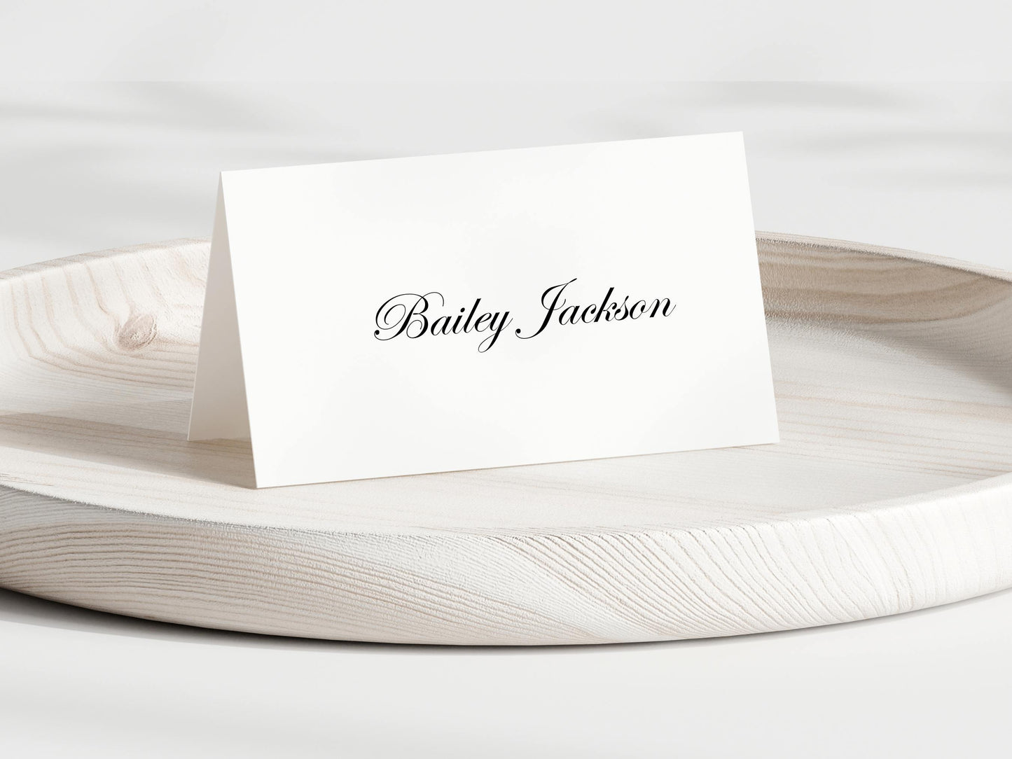 Place Cards - The Classic with free guest name printing -  - Gallery360 Designs