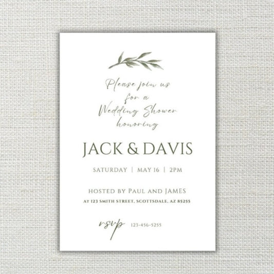 Rustic Invitations for Weddings, Parties, and Celebrations