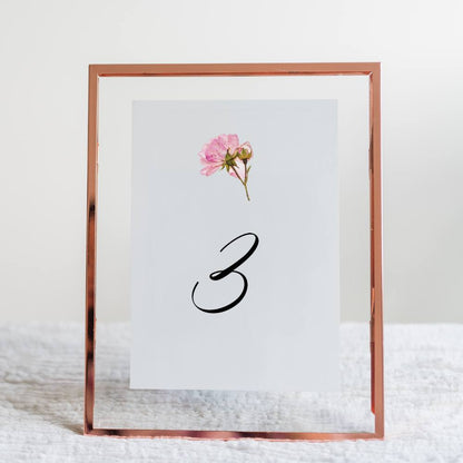 Boho Floral Table Numbers Gallery360 Designs