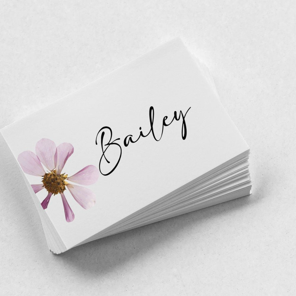 Boho Wedding Place Cards, Set of 10