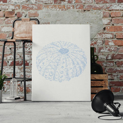 Coastal Seashell Wall Art Set,  Digital Prints, Nautical Shell Decor, Beach House Printable, Set of 3,  Instant Download, Dusty Blue, 16x20