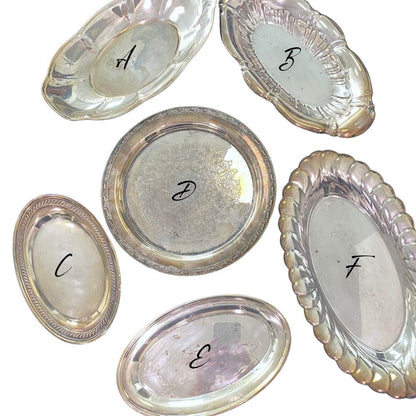 Vintage Silver Tray
