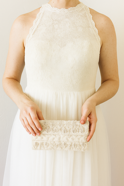 Vintage Bridal Clutch, Bridal Purse