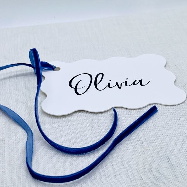 Wavy Place Cards Gallery360 Designs