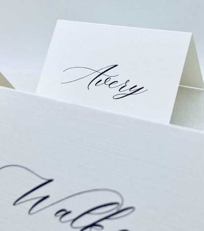 Calligraphy Place Cards Gallery360 Designs