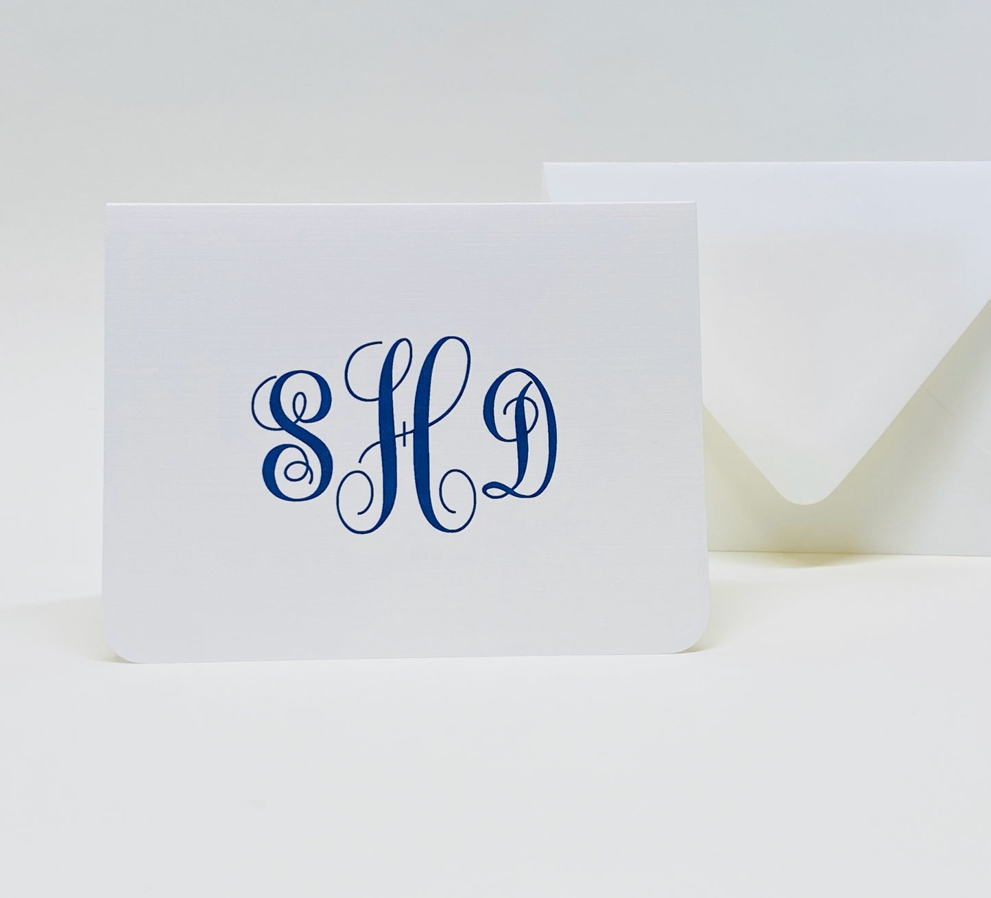 Monogrammed Note Card