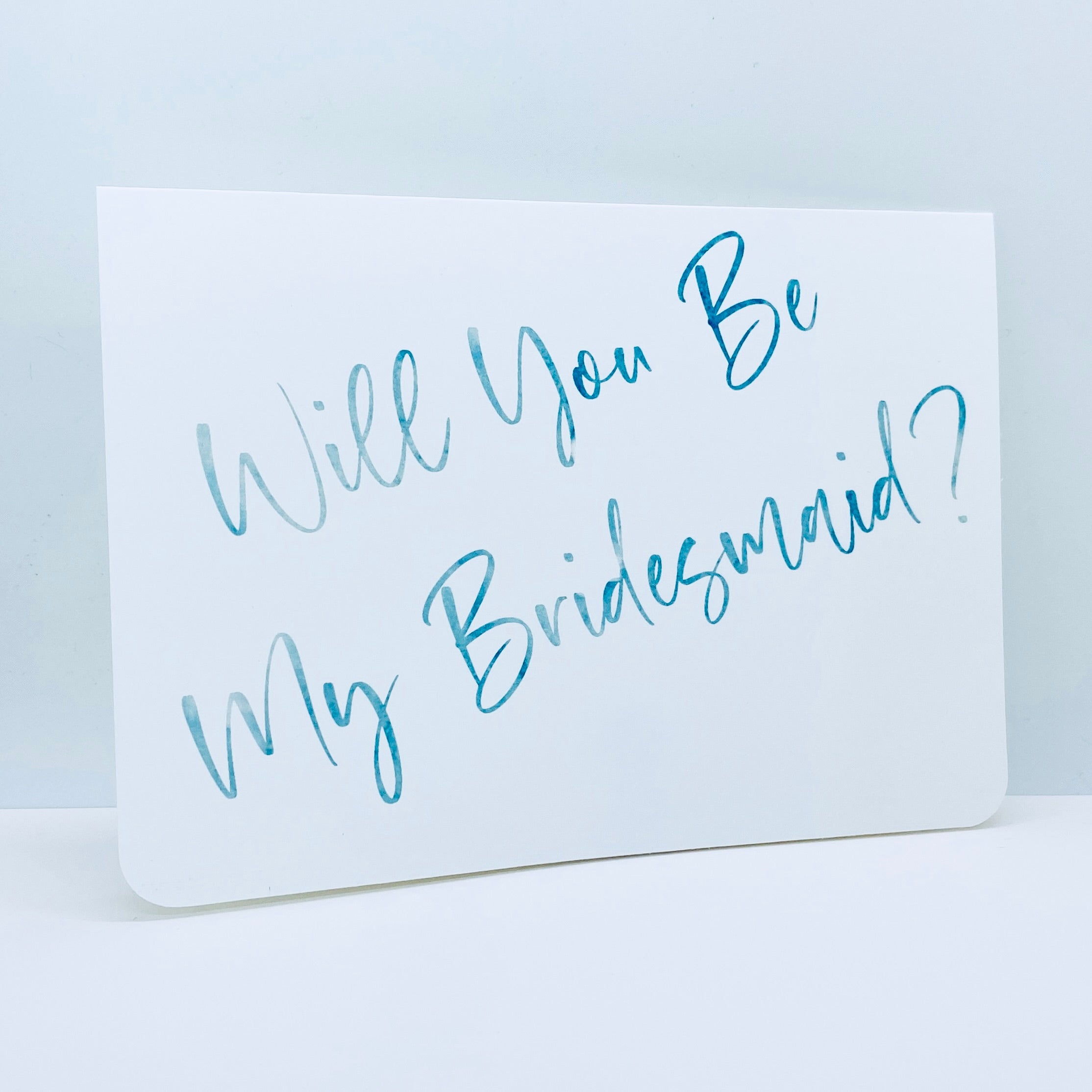 Will You Be My Bridesmaid Proposal Card with Free Shipping