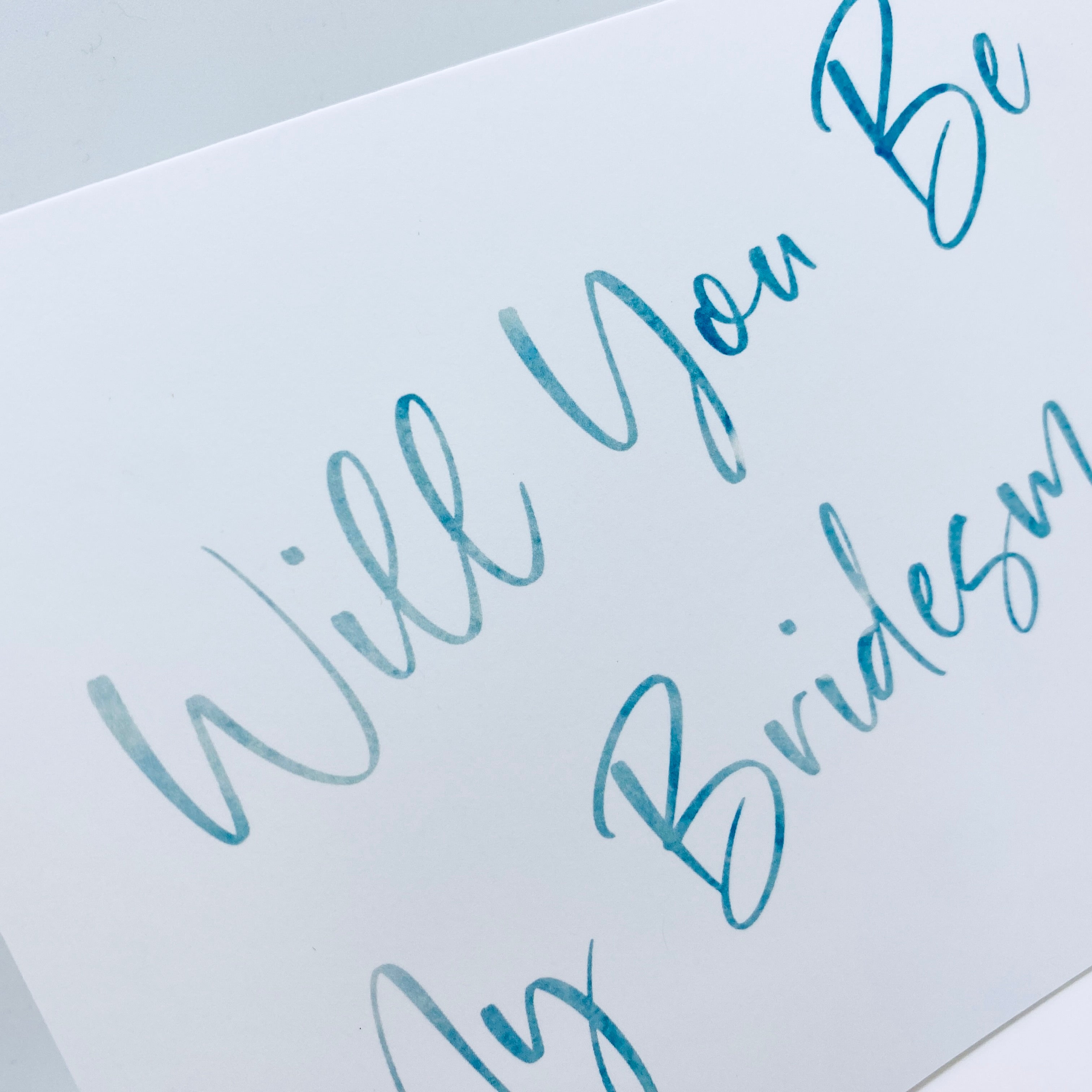 Will You Be My Bridesmaid Proposal Card with Free Shipping