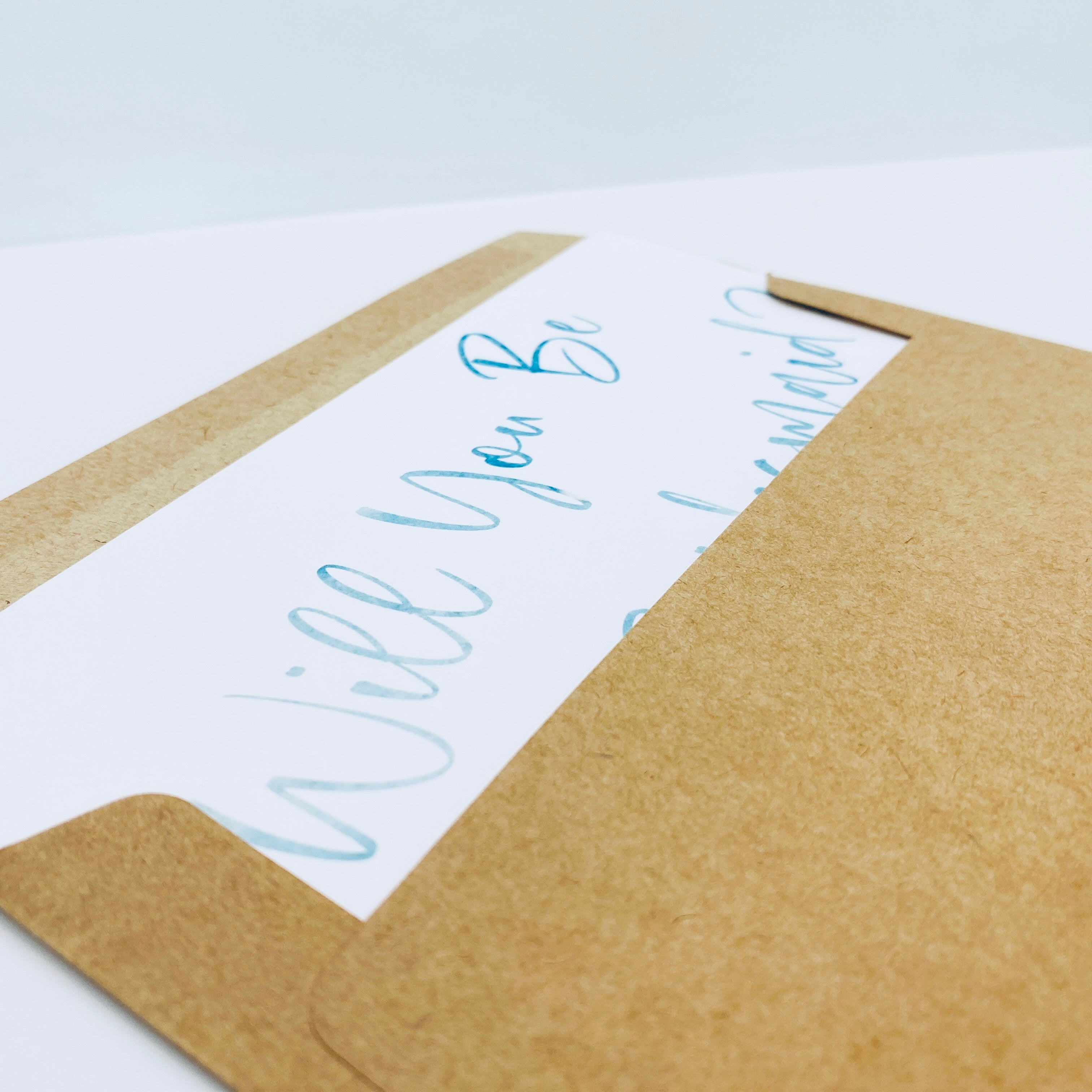 Will You Be My Bridesmaid Proposal Card with Free Shipping