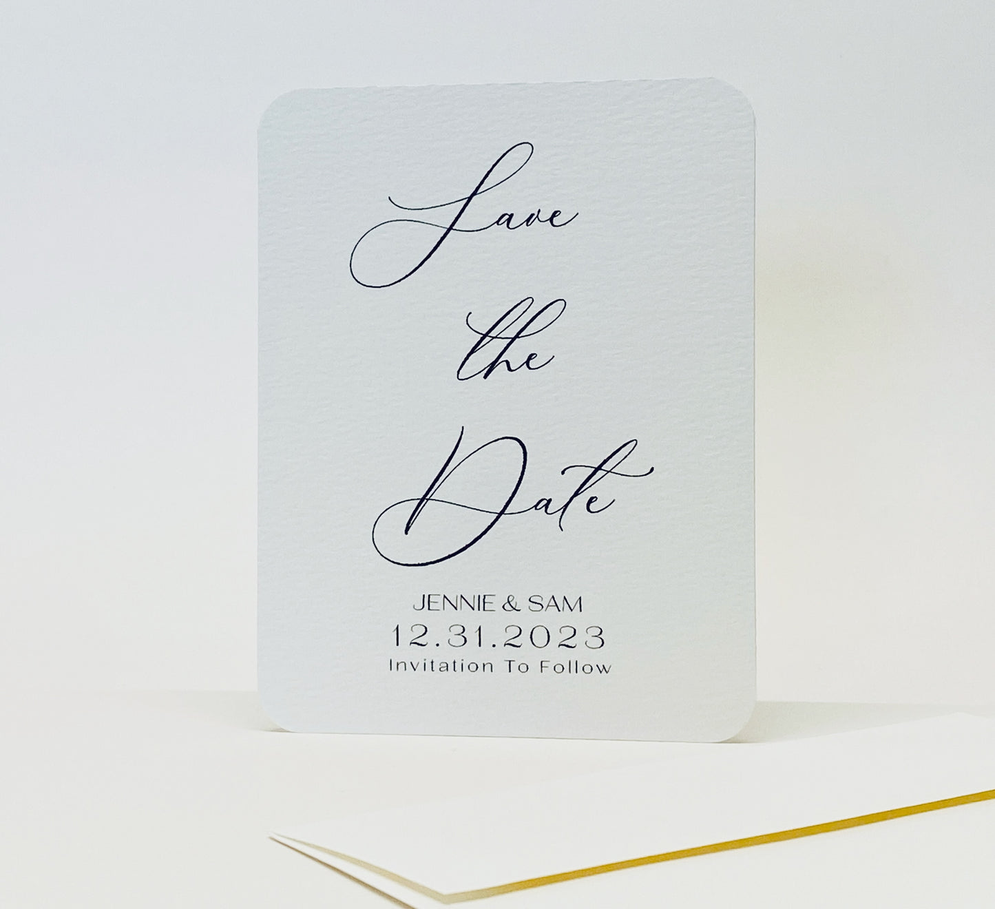 Modern Save The Date Cards - The Amelia