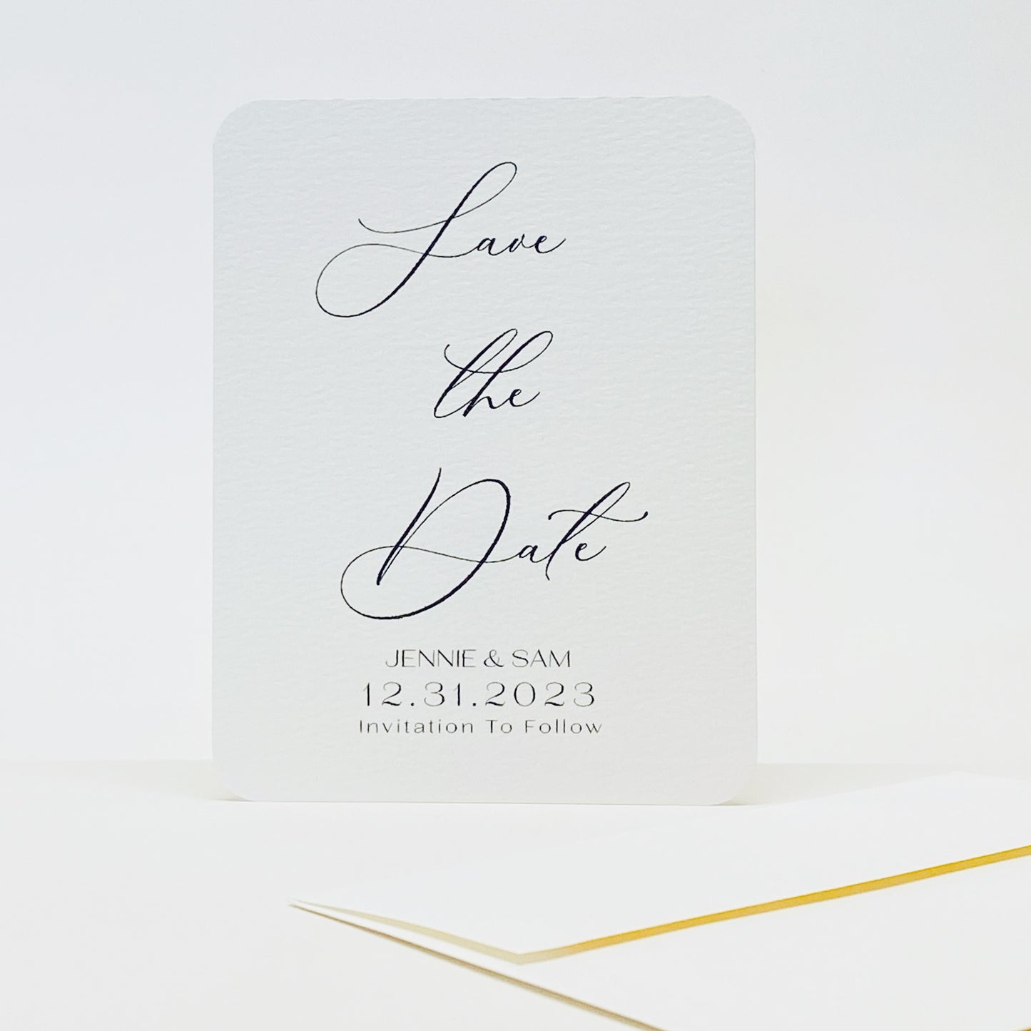 Modern Save The Date Cards - The Amelia