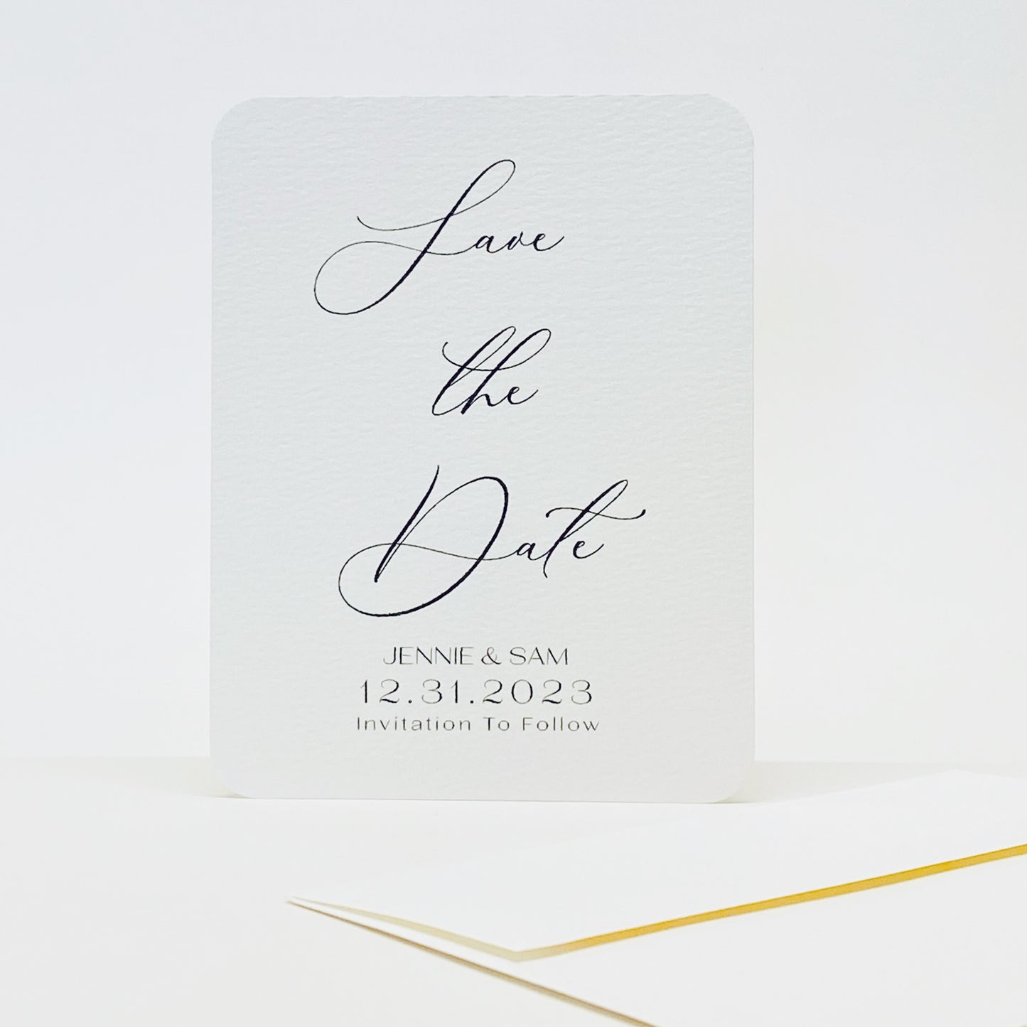 Modern Save The Date Cards - The Amelia