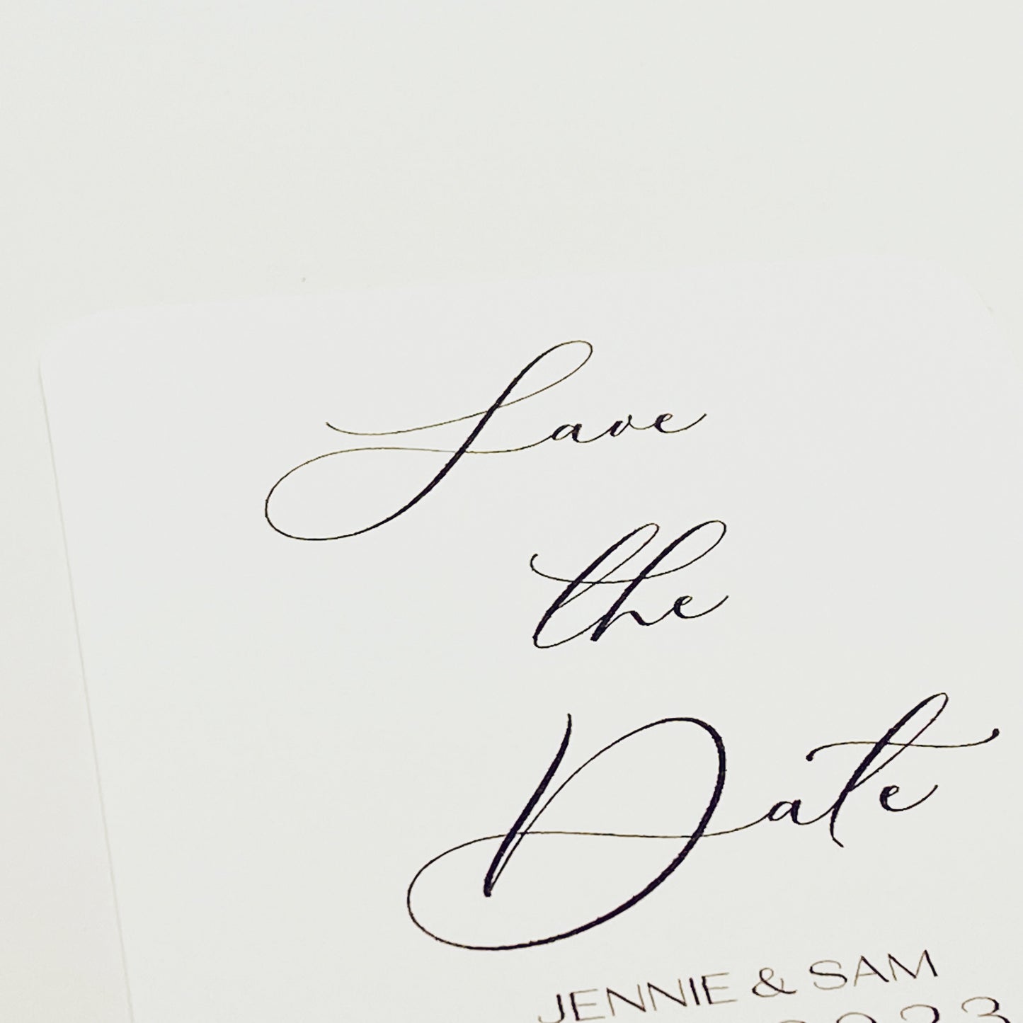 Modern Save The Date Cards - The Amelia