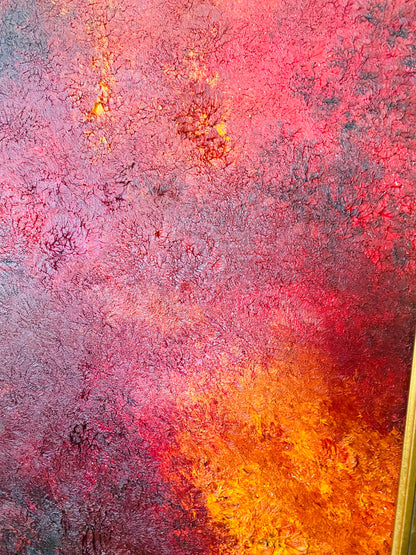 Abstract Oil Painting, 16" x 20"