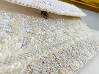 Vintage Bridal Clutch, Bridal Purse