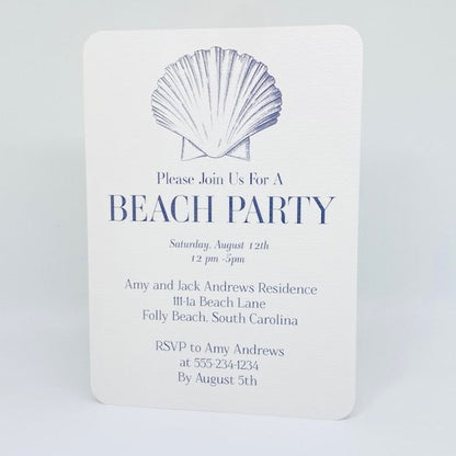 Beach Party Invitations, Party Invitations - Gallery360 Designs