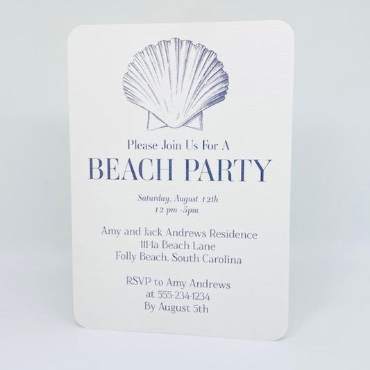 Beach Party Invitations, Party Invitations - Gallery360 Designs