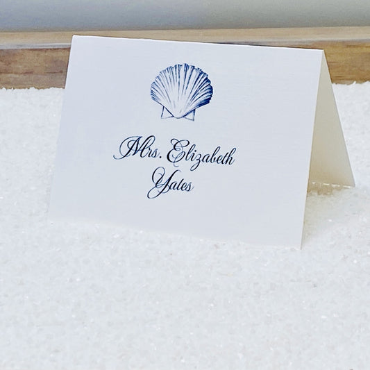 Beach Wedding Place Cards for Weddings, Showers, and Dinner Parties
