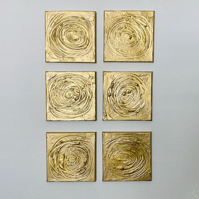 Gold Wall Decor, Textured Wall Decor Gallery360 Designs