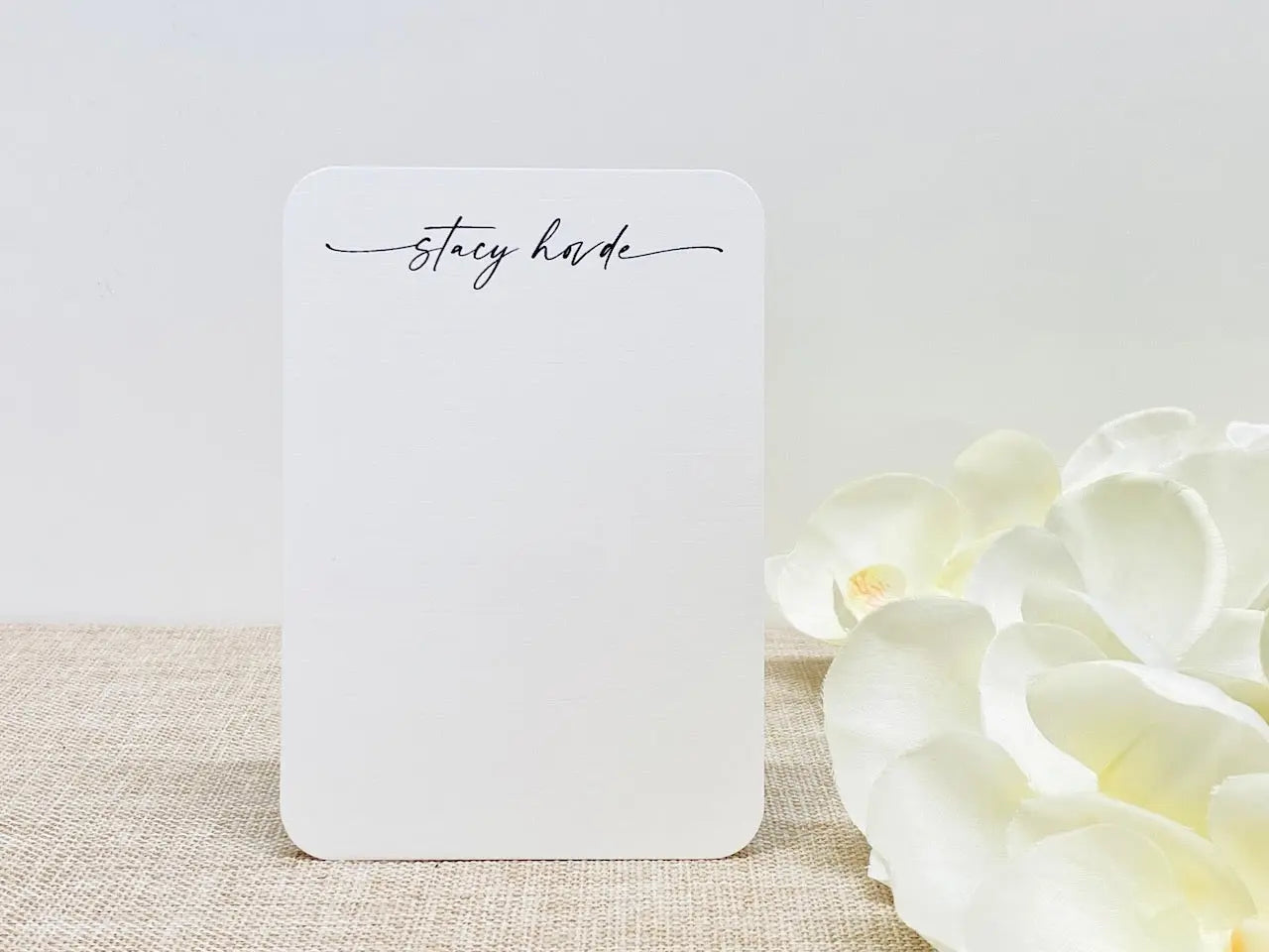 Personalized Jotter Cards, Pack of 25 Gallery360 Designs