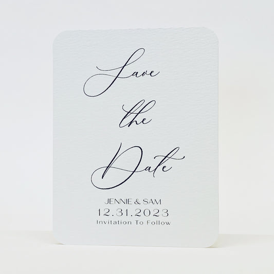 Modern Save The Date Cards - The Amelia