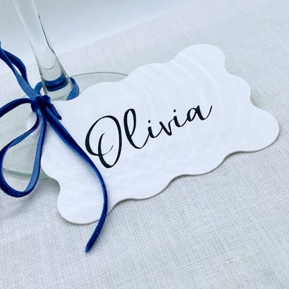Wavy Place Cards Gallery360 Designs