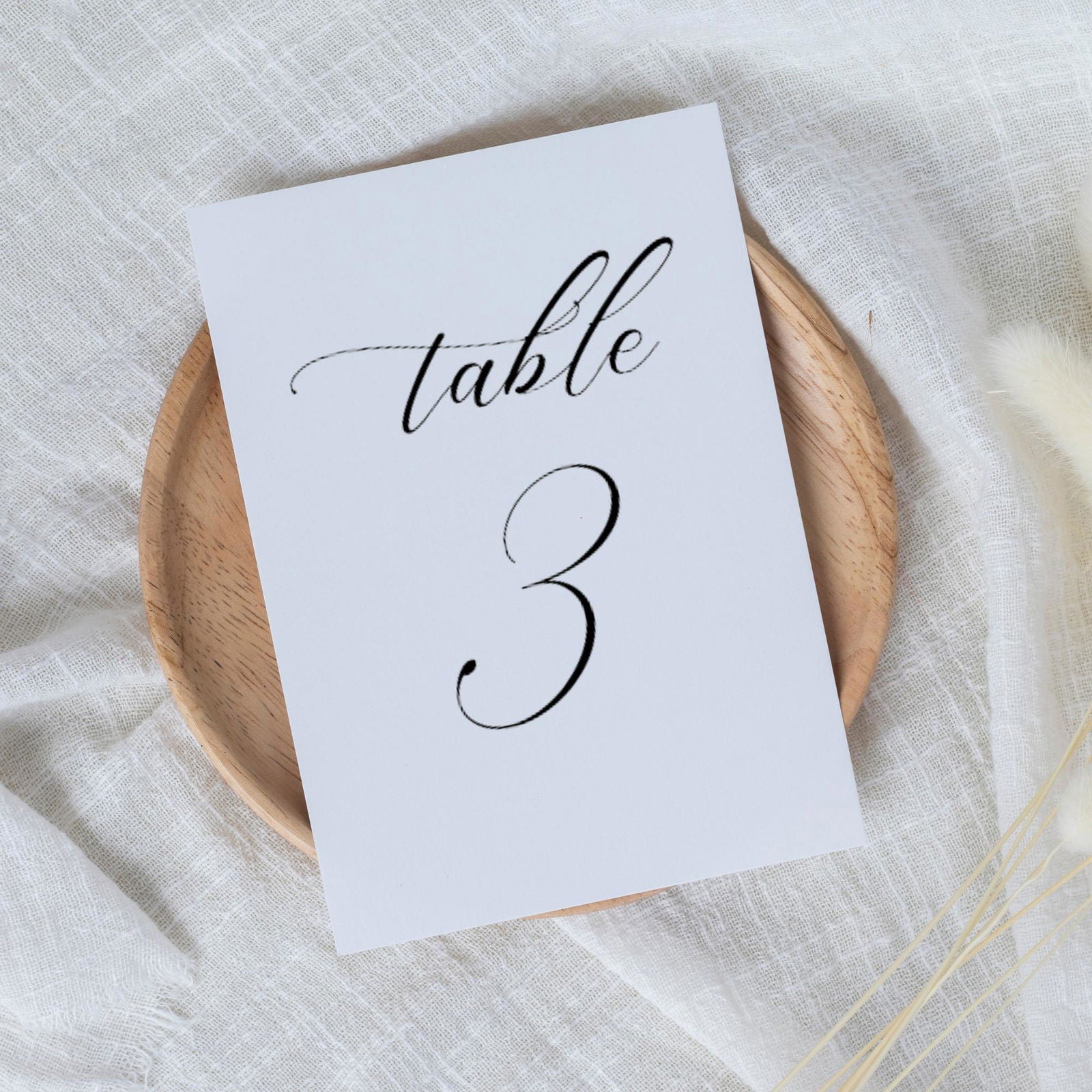 Wedding Table Numbers - Gallery360 Designs