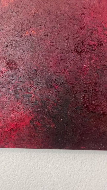 Abstract Oil Painting, 16" x 20"
